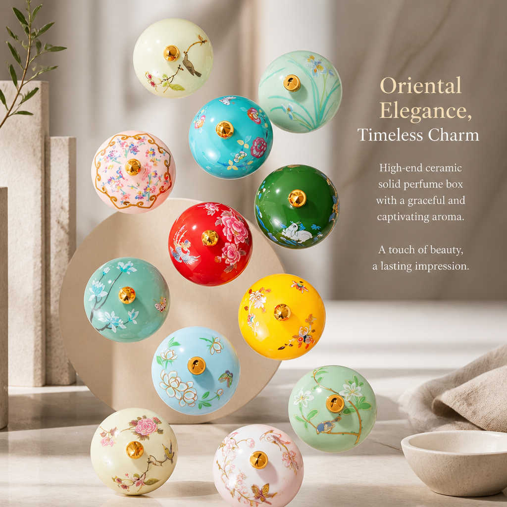 Bloom in Fragrance – The Twelve Floral Deities Solid Perfume Collection